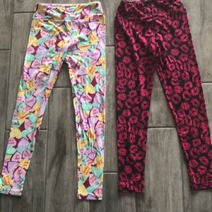 LuLaRoe Valentine leggings.